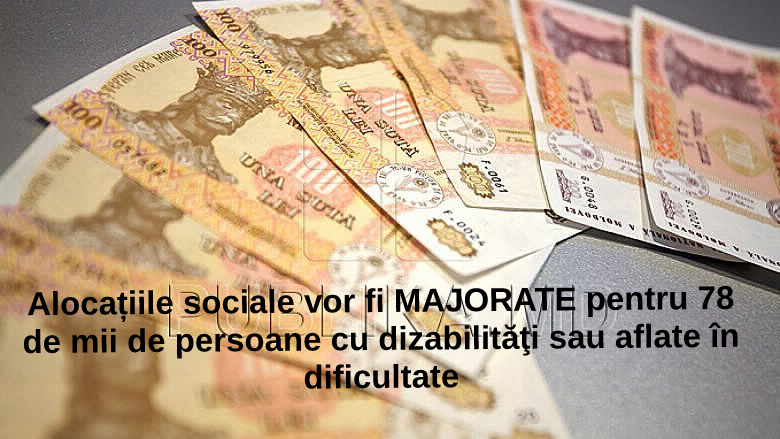 <!--:ro-->Alocațiile sociale vor fi MAJORATE pentru 78 de mii de persoane cu dizabilităţi sau aflate în dificultate<!--:--><!--:ru-->Социальные пособия. Кабмин увеличил размер пособий по инвалидности до 20%<!--:--> Image