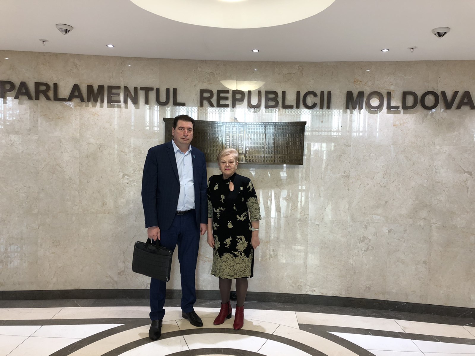 Președinte și Prim Vicepreședinte ASRM au fost la audiență la Președintele Parlamentului Zinaida Grecanîi[:] Image