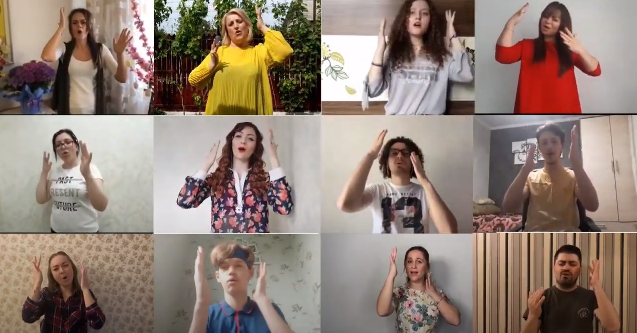 Cântec în limbajul semnelor „Să zbori!”[:] Image
